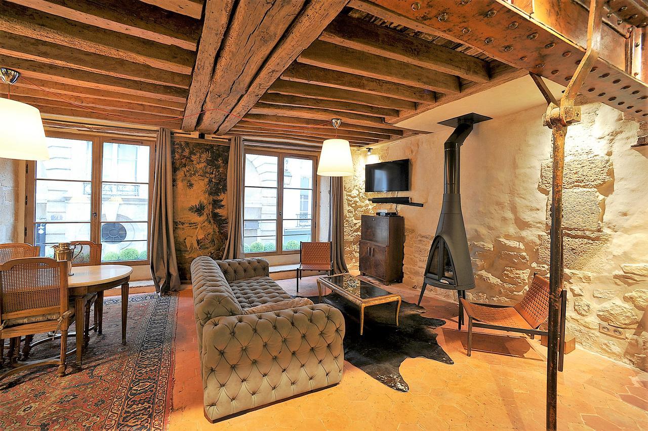 Beautiful Apartment In Historical Marais Párizs Kültér fotó