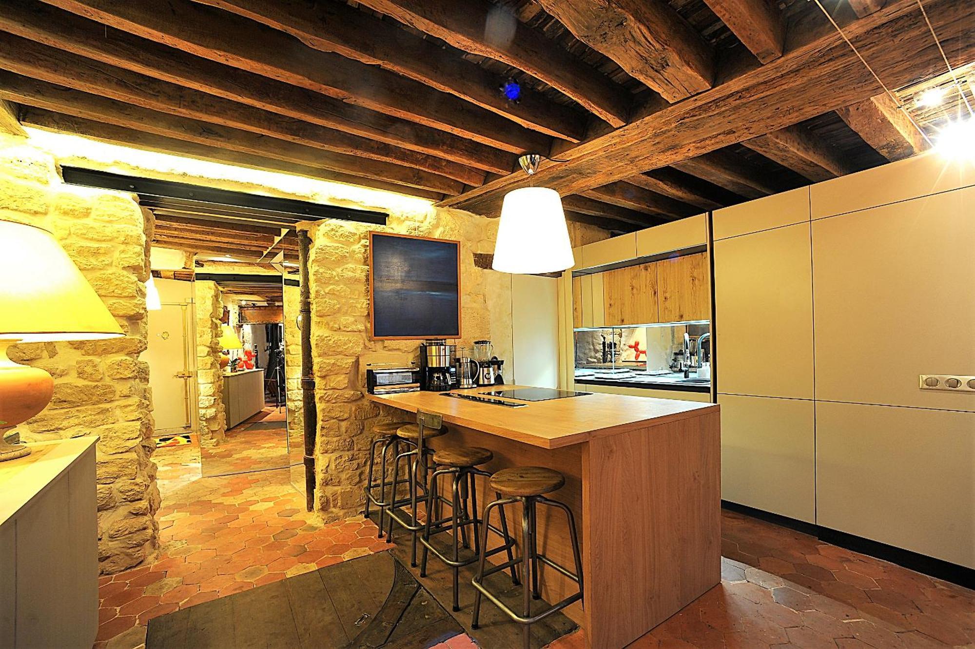 Beautiful Apartment In Historical Marais Párizs Kültér fotó