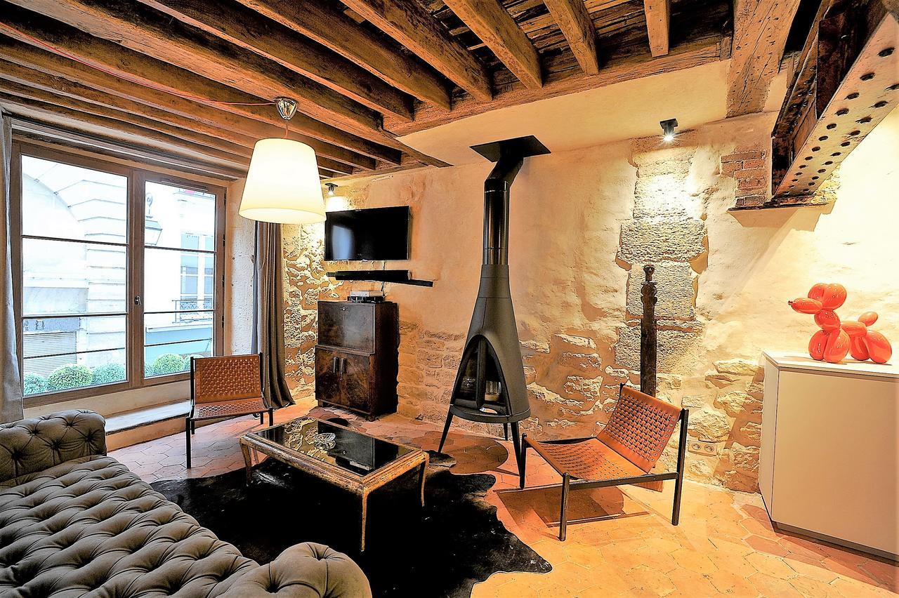 Beautiful Apartment In Historical Marais Párizs Kültér fotó